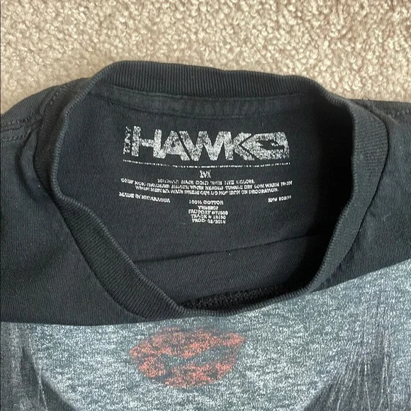 Tony Hawk Black Artistic Graphic Short Sleeve Tee - Picture 2 of 6